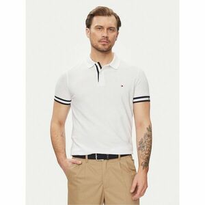Tommy Hilfiger Pólóing Monotype MW0MW34737 Fehér Slim Fit kép