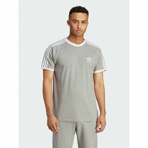 adidas Póló Adicolor Classics 3-Stripes T-Shirt IA4848 Szürke Slim Fit kép