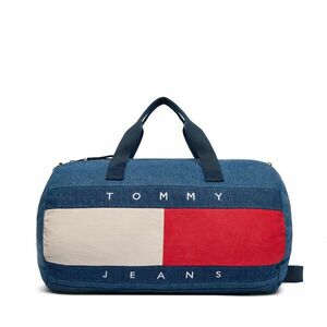 Táska Tommy Jeans Archive Denim Duffle AM0AM13813 Kék kép