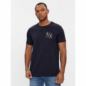 Armani Exchange Póló 3DZTHQ ZJ9AZ 15CX Sötétkék Regular Fit kép