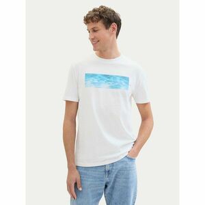 Tom Tailor Denim Póló 1042045 Fehér Regular Fit kép