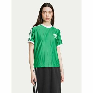 adidas Póló adicolor 3-Stripes IY7227 Zöld Loose Fit kép