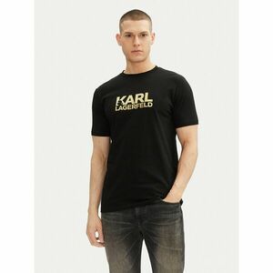 KARL LAGERFELD Póló 755087 552235 Fekete Regular Fit kép