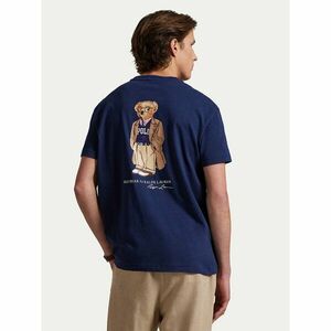 Polo Ralph Lauren Póló 710974585001 Sötétkék Custom Slim Fit kép