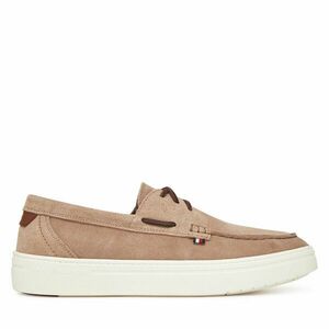 Félcipő Tommy Hilfiger Modern Light Hybrid Suede Boat S FM0FM05352 Barna kép