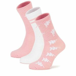 Hosszú zoknik Kappa KR_SUPERT_SS25 (3-PACK) Rózsaszín kép