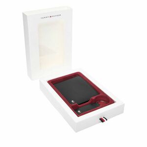 Pénztárca Tommy Hilfiger Gp Eton Cc And Coin Pckt Keyfob AM0AM07931 Fekete kép