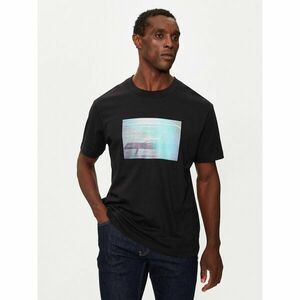 Calvin Klein Jeans Póló Basketball Court J30J326869 Fekete Regular Fit kép