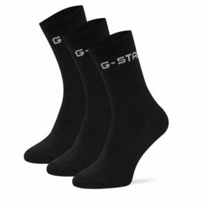 Hosszú zoknik G-Star Raw AS_G_STAR_001W_SS25 (3-PACK) Fekete kép