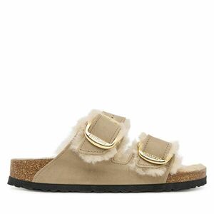 Papucs Birkenstock Arizona Big Buckle Shearling 1030384 Barna kép