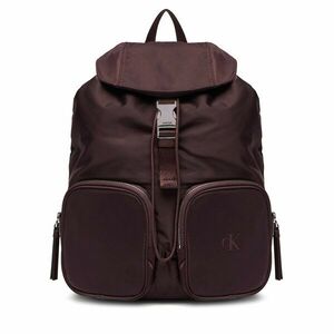 Hátizsák Calvin Klein Pocket Nylon Flap Backpack LV04F3133G Bordó kép