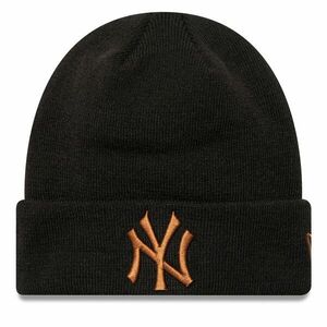 Sapka New Era New York Yankees League Essential Cuff Knit Beanie 60580722 Fekete kép