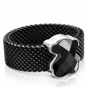 Gyűrű TOUS Icon Mesh 1002790512 Fekete kép