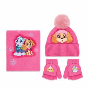Sapka, sál és kesztyű szett Paw Patrol CEO-ACCCS-AW25-329PAW Rózsaszín kép