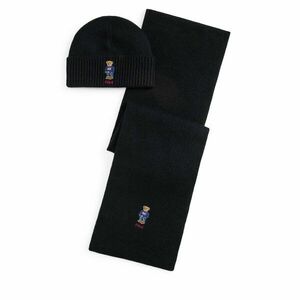 Sál és sapka szett Polo Ralph Lauren 449P02050001 Fekete kép
