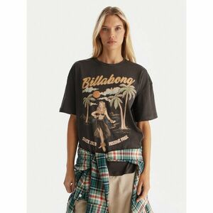 Billabong Póló EBJZT00477 Fekete Oversize kép