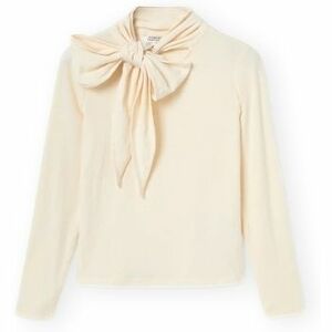 Blúzok Compania Fantastica COMPAÑIA FANTÁSTICA T-Shirt 11115 - Ecru kép