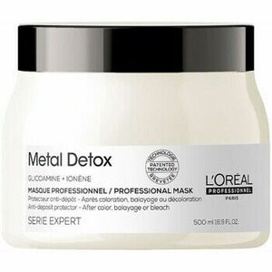 Balzsamok & Ápolók L'oréal Metal Detox Damaged Hair Mask 500 ml kép