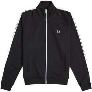 Melegítő kabátok Fred Perry Taped Track Top Jacket Black kép