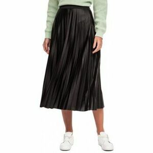Szoknyák Vila Nitban Midi Skirt - Black kép