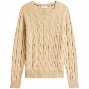 Pulóverek Tommy Hilfiger SOFT WOOL CABLE C-NK WW0WW43586 kép