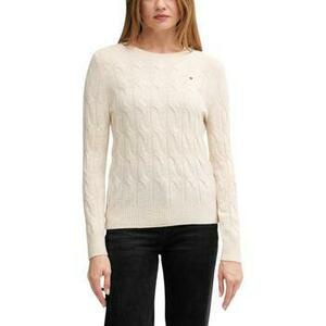 Pulóverek Tommy Hilfiger SOFT WOOL CABLE C-NK WW0WW43586 kép
