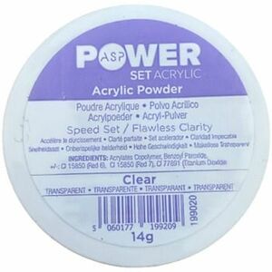 Köröm ápolók Asp Power Colored Acrylic Powder - Transparent kép