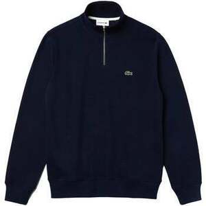Pulóverek Lacoste Zip-Up High Neck Interlock Sweatshirt Navy Blue kép