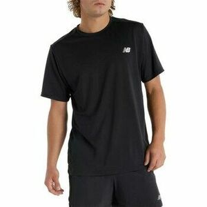 Rövid ujjú pólók New Balance MT51801BK kép