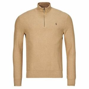 Pulóverek Polo Ralph Lauren PULL DEMI ZIP EN COTON PIQUE kép