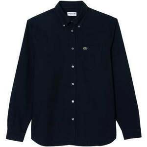 Hosszú ujjú ingek Lacoste Regular Fit Oxford Shirt Navy Blue kép