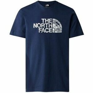Rövid ujjú pólók The North Face Woodcut Dome Tee Tnf kép