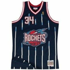 Rövid ujjú pólók Mitchell And Ness Nba Houston Rockets Hakeem Olajuwon Swingman kép
