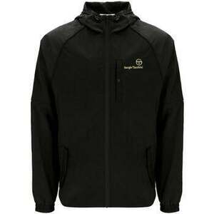 Dzsekik Sergio Tacchini Maldini Hooded Jacket Black kép