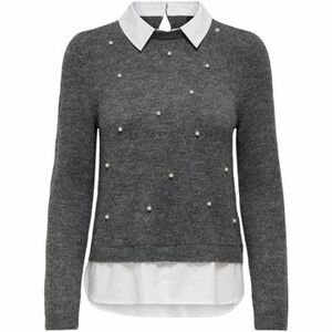 Pulóverek Only ONLDOLLY LS WOVEN MIX PEARL PULL CC KNT 15353350 kép