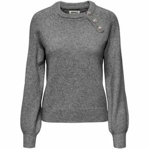 Pulóverek Only Onllauren Life Ls O-Neck Button Knt 15327661 kép