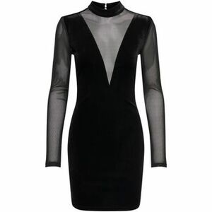 Rövid ruhák Only Onlsmooth L/S Mesh Mix Short Dress Jrs 15360667 kép