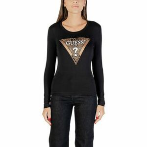 Hosszú ujjú pólók Guess LS CN LEO TRIANGLE TEE W5BI75 J1314 kép