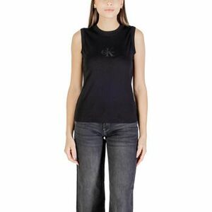 Trikók / Ujjatlan pólók Calvin Klein Jeans Sl CK Logo Muscle Te LV047C852G kép