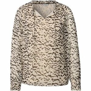 Blúzok Street One Chiffon tunic blouse w smok cuff 345980 kép