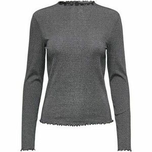 Pulóverek Only Onlemma Life Ls Glitter Top Jrs Noos 15331094 kép