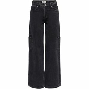 Bootcut farmerek Only Onlkira Reg Wide Cargo Dnm Mae 15352422 kép