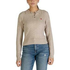 Pulóverek Only Onlkatia Ls Cable Polo Cc Knt 15360562 kép