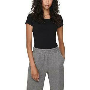 Rövid ujjú pólók Only LIVE LOVE S/S O-NECK TOP NOOS JRS 15205059 kép