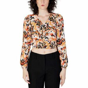 Blúzok Only 15301426 - ONLCHER LIFE L/S V-NECK PTM kép