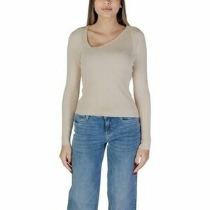 Pulóverek Vila VINELLY L/S NECK DETAIL KNIT TOP/PB 14103386 kép
