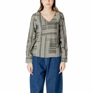 Blúzok Jacqueline De Yong JDYTROYA LIFE L/S LONG TOP WVN DIA 15338781 kép