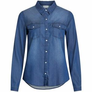 Ingek / Blúzok Vila VIBISTA DENIM SHIRT 14033008 kép