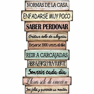 Matricák Signes Grimalt Házirend Fali Dísz kép