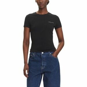 Rövid ujjú pólók Tommy Hilfiger TJW SLIM LINEAR SS T DW0DW21164 kép